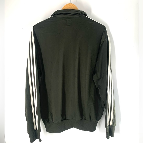 Adidas Mens Black Full Zip Track Jacket Size Large - Picture 3 of 8